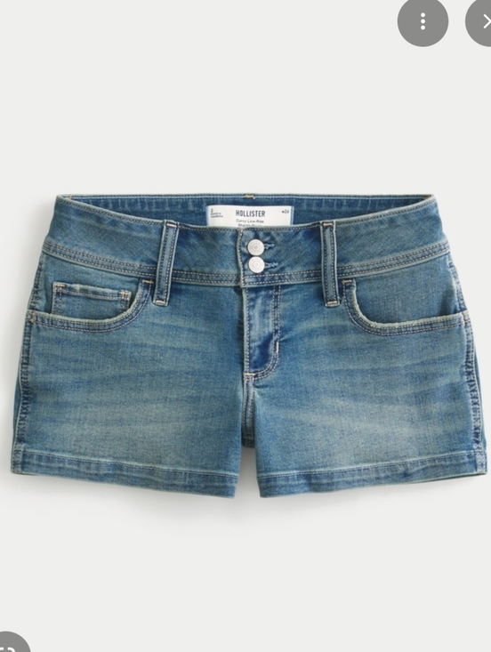 Hollister Pants - Hollister Curvy Low-Rise Shortie Short Size 4